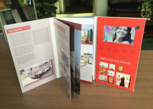 China Paper Material Wedding Video Books Business Promotional Card factory