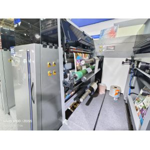 Automatic High Speed Flexographic Printers Label Flexo Printing Machine Paper