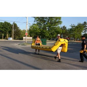 Portable Lightweight PVC Inflatable Rescue Boat For Firefighting