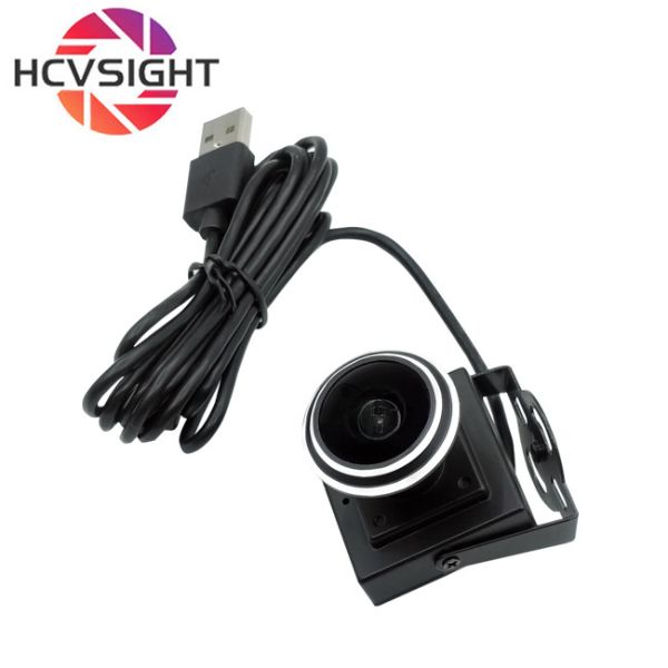 2MP 1080P USB Camera With 1.7mm Fisheye Lens UVC Driver-free Mini Webcam