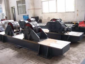 China PU Rollers Or Steel Rollers Conventional Tank Rotator For Storage Tank Fabrication GK-100 factory
