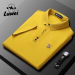 Sublimated Cotton Polo T Shirts Men Knitted Sport Blank Fabric Shirts