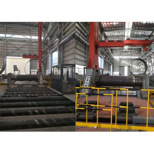 China 4m/min 120mm Plate Bending Machine , 4 Roller Plate Rolling Machine factory