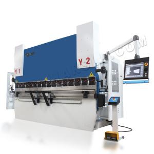 China WC67K 110T3200 hydraulic sheet metal bending machine CNC press brake factory