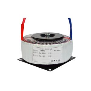 China Custom Toroidal Transformer 50hz 60hz 115V 220V 240V 12V 24V 36V 45V 120W for Audio Amplifiers factory
