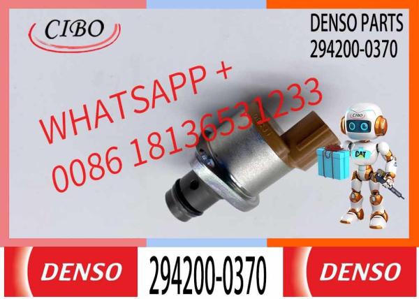 294200-0370 Excavator Parts Suction Control Valve Kit 294200 0370 Excavator