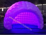 0.55mm pvc tarpaulin inflatable dome tent inflatable canopy / tent