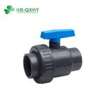 EPDM Rubber PVC Ball PVC Handle BS Standard PVC Valves Single Union Ball Valves