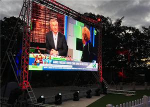 China P3.91 Led Stage Backdrop Screen , Outdoor Led Display Panels 1/16 Scan Drive Duty factory