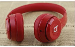 China Beats by Dr. Dre Solo2 Solo 2.0 Headband Headphones Bluetooth Over Ear Sealed Box package - Red factory