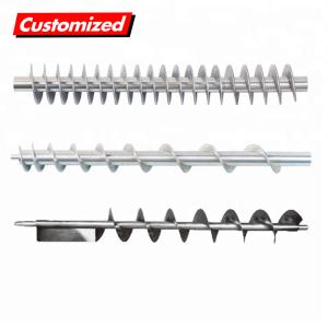 China OEM Custom Stainless Steel Wheat Grain Sweep Silo Feed Auger Screw factory