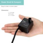 53GPH Aquarium Water Pump