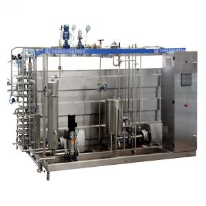 Pasteurization SUS304 Uht Milk Processing Machine Steam Sterilization