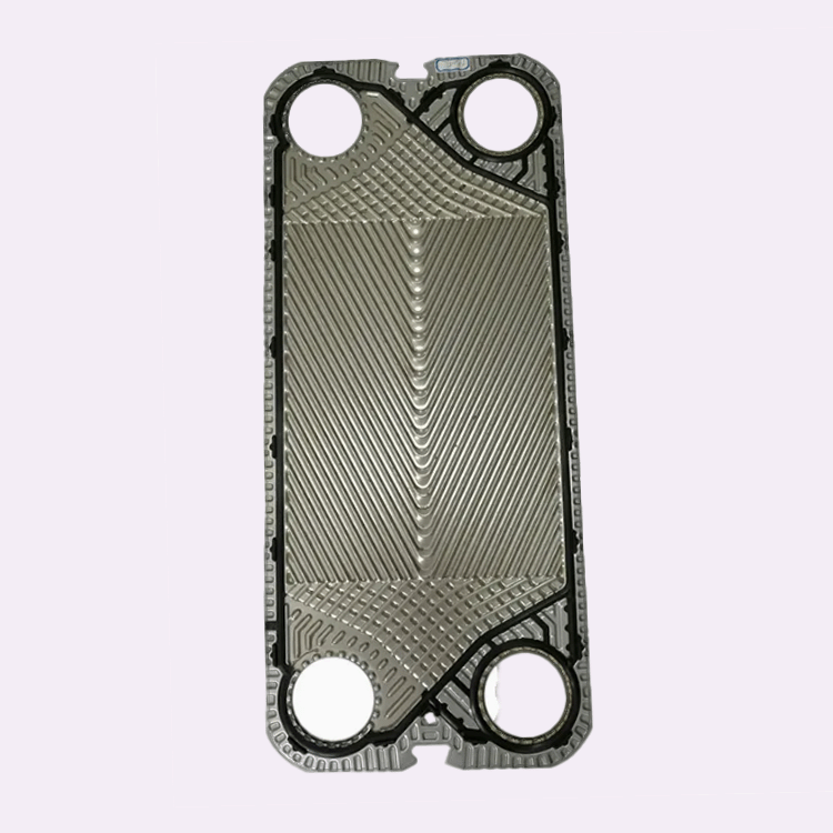 10 Bar Pressure Rating Plate Heat Exchanger Plate 316L Material and Chevron or