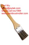 Paint brush Natural pure bristle Chinese bristle synthetic mix wood handle