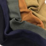 Woven Breathable Yarn-Dyed Solid Color Pure Cotton Fabric Durable