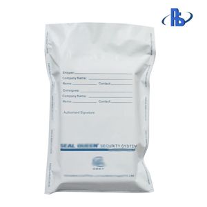 China Waterproof Tamper Evident Security Bags , Self Adhesive Bank Deposit Bags on sale