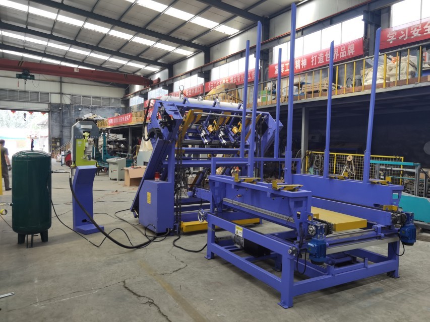 USA Style Wood Pallet Nailing Machine Wood Pallet Making Production Line