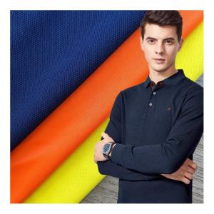 China Garment Materials Polyester Pique Fabric For Polo Dresses Making factory