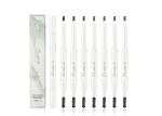 Natural Looking Eyebrow Pencil , Double Head Makeup Eyebrow Pencil Smooth