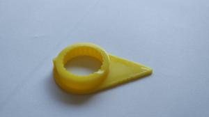 China 22mm Wheel nut indicator HBY22 WHEEL CHECK YELLOW factory