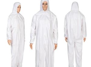 China Good Air Permeability Waterproof CE FDA Disposable Protective Coveralls factory