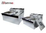 Fried Chicken Fast Food Restaurant Electric Fryer Double Tank