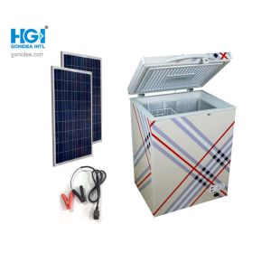 Environment Friendly Solar Power Freezer 112L AC110V To 240V