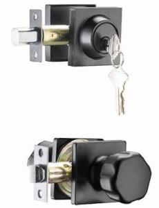 China 5 Pin Brass Core ET Combination Lock Changeable Faceplate Combination Deadbolt factory