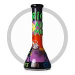 7MM Glass Smoking Pipes Colorful Rick And Morty On Glass Water Bongs