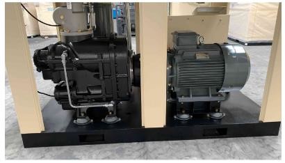 13.0m3 75kw Vertical Industrial Portable Screw Air Compressor Two Stage