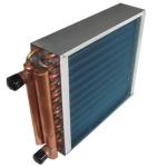 Gas Cooler 12.7mm Fin Type Heat Exchanger Steam Copper Coil Tubing