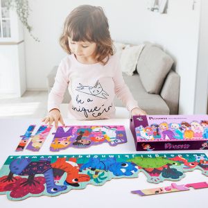 Enlightenment 26 Letters Striped Puzzles Children's Educational Toys Early