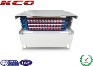 China SC FC ST Steel Fiber Optic Distribution Box Unit ODF Rack Mounting factory