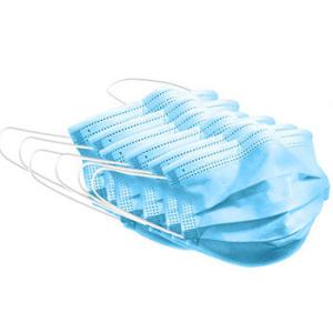 China Anti - Protection Disposable Face Mask , 3 Ply Soft Breathable Dust Mask factory