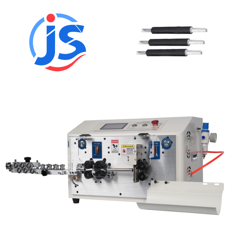 Multi Core Automatic Cable Cutting Machine Touch Screen Wire Cutting Stripping Machines