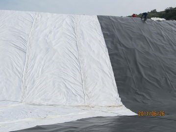 Nonwoven Needle Punched Geotextile Slope Protection 400g Filter Fabric for Retaining Walls