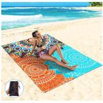 Microfiber Sunflowers Beach Towel, Autumn Flower Sunset Beach Towels Oversized,