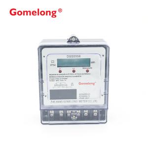 China DDS5558 Two Phase Digital Power Consumption electric meter reading and energy meter price on sale