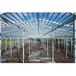 Round Bar Brace Warehouse Steel Structure ASTM Standard Prefabricated Warehouse