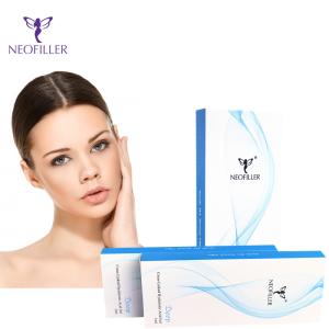 China Transparent Hyaluronic Acid Dermal Filler Hypodermic Injection 1ml*2 Syringes factory