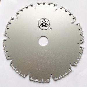China 5inch 125x22.23mm Vacuum Brazed Diamond Blade For Stone Cutting factory