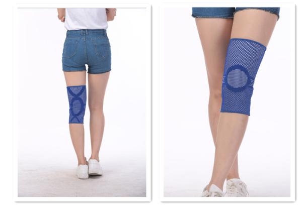 Lightweight Breathable Knee Support Brace / Compression Knee Brace Customized