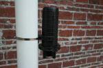 ABS Mini Fiber Closure Pole Mounting Brackets Customerized Durable
