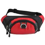 Red Yellow Women Designer Waterproof Waist Bag Solid Color Multi Storey