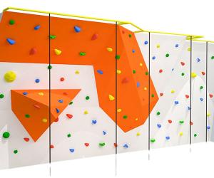 China ODM Rock Climbing Wall Playground Equipment , Climbing Wall For Kids factory