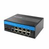 Buy cheap Industrial Gigabit Ethernet L2 Managed Switch 8 X Gigabit Ports 2 X SFP Slots from wholesalers