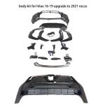 ABS Plastic 4x4 Car Body Kit For Toyota Hilux Revo 16-19 Upgrade To 2021