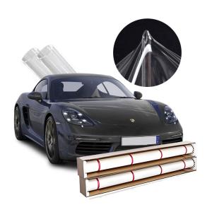China 10 Mil Heat Repair Sand Proof Self Adhesive Clear TPU Car PPF on sale