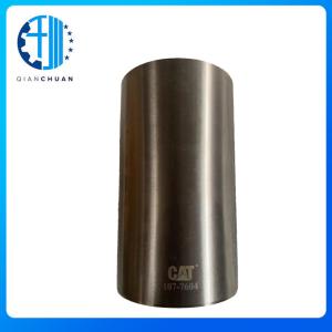China 107-7604 machinery Cylinder Liner Sleeve Cylinder for caterpillar C7 3126 engine factory